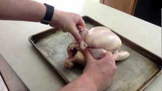 Rotisserie Grilling How to Truss Poultry