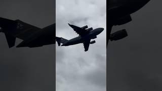 Altus Air Force Base C-17 Globemaster Demo Team blasting off at the 2024 Spirit Air Show