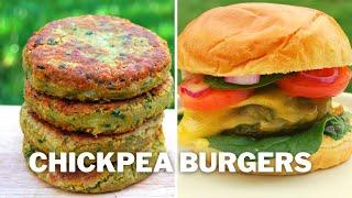 Chickpea burgers Recipe Plant-based The Best Vegan Burgers Recipe