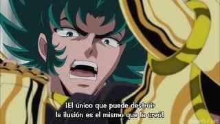 Saint Seiya Soul of Gold Aioria perdona a Shura por la muerte de Aioros