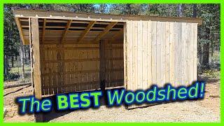 The Woodshed That Works For You. Pole Barn Keeping it simple 