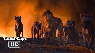 The Lion King 2019 - Simba Team vs. Scar Team Fight Scene Tamil 1719  MovieClips Tamil