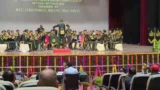 Team ITBP at Brass Band Orchestra Overture Competition at Indradhanush Sabhagar Panchkula