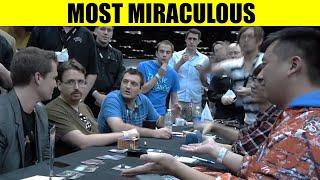 The Most Miraculous Topdeck in the History of MTG  Magic the Gathering