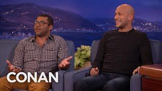 Key and Peele On The Most Annoying Background Extra Ever  CONAN on TBS