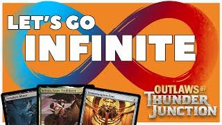 How many NEW Commander Infinite Combos are in Outlaws of Thunder Junction? #edh