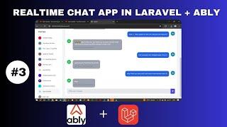 Creating a Realtime Chat App in Laravel 11 & Ably  Creating Private Channels  part 3