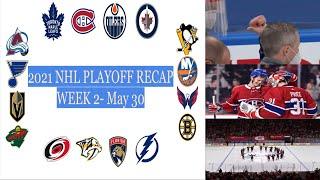 Torontos woes Moving on to Round 2 2021 Stanley Cup Playoffs WEEK 2 RECAP