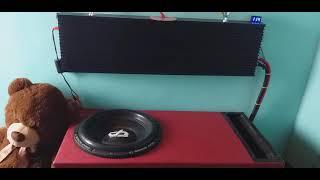 HOME SUBWOOFER ALPHARD DEAF BONCE 415 D2 & AMPLIFIER  ZAPCO SP 7500.1