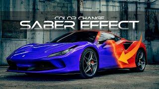 How to change car color  Saber effect