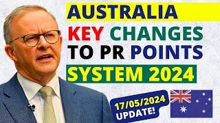 Australia PR Points System Key Changes in 2024  Points System for Australia Visa Update