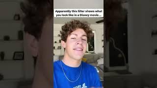 Apparently This Filter shows what you like in a disney movieBen Azelart TiktokAw love Disney