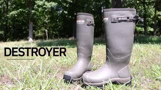 Protective Rubber Brush Boot With Gusset - Dryshod Footwear