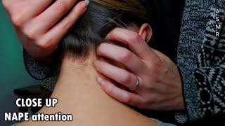 ASMR Scratching Massage  Nape Scratching and Tracing  Tingle Spot - No Talking