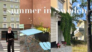 Summer in Sweden- Stockholm and other