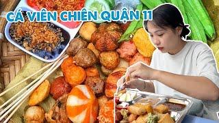 Cá viên chiên hay là Xiên bẩn??  Tiểu Màn Thầu