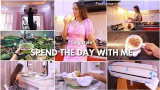 VLOG  SPEND THE DAY WITH ME  ️ realistic + productive household chores & shopping  Gulguli Singh