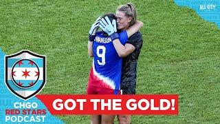 Mallory Swanson Alyssa Naeher and the United States Win Gold  CHGO Red Stars Podcast