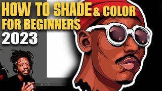 HOW TO SHADE & COLOR LIKE ME  FOR BEGINNERS 2023 Ai