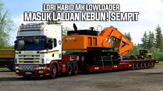 Lori Habid Mk Lowloader ETS2 Malaysia Mods 1.44  Laluan Kebun 