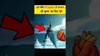 इस मंदिर में धकड़ता है श्री कृष्ण का दिल ️ #shreekrishna #viral #shortsvideo #कृष्ण #youtubeshorts