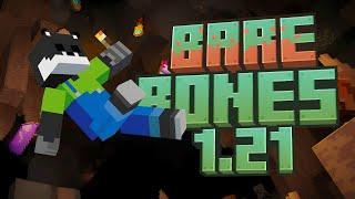 Bare bones para Minecraft bedrock 1.21 new update