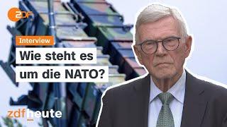 Ex-Nato-General Ramms über die Zukunft der NATO  ZDFheute live