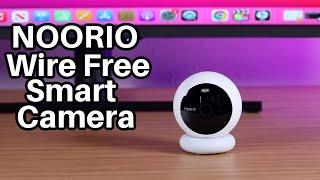 Easy Install Magnetic Wireless Camera NOORIO B200 1080P Security Camera