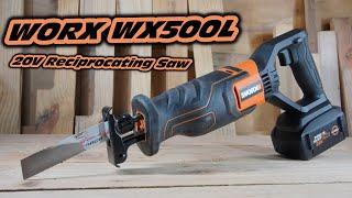 Review WORX WX500L Reciprocating Saw