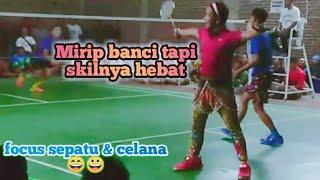 BADMINTON KINOY LUCU AKSINYA BIKIN KETAWA