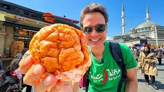 Turkish Street Food - $1.55 FAMOUS WET BURGERS in Istanbul Turkey 