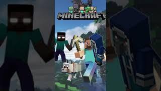 HEROBRINE VS ALL MOBS X FT CONGA CONGA  #shorts #minecraft #viral #top #conga#minecraftjava