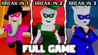 Break In 1 2 3 - Full Walkthrough - Roblox