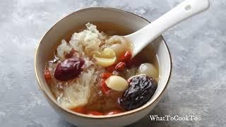 Snow Fungus Dessert Soup Tong Sui