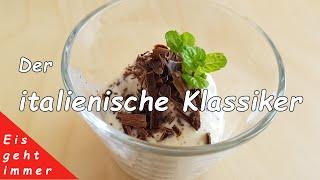 Stracciatella Eis wie von der Eisdiele - einfach selber machen 