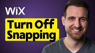 How to Turn Off Snapping on Wix