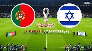 PES 2021  Portugal vs Israel  FIFA World Cup 2022 Qatar Gameplay  Ronaldo vs Israel PES 2022 Mod