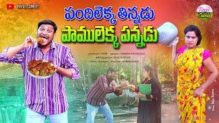 పందిలెక్క తిన్నడు పాములెక్క పన్నడు   Pandilekka Thinnadu Pamulekka Pannadu  RAVALI COMEDY