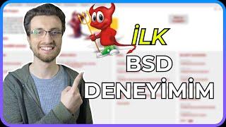 FreeBSD Kurulum ve İnceleme - İlk Defa BSD Kullanıyorum