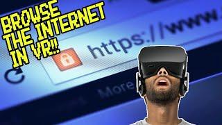 How To Browse The Internet In VR