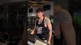 Seok Jin as Gym trainer