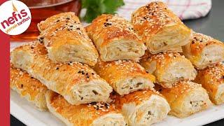 AŞIRI KOLAY Çıtır Çıtır Peynirli Börek Tarifi Baklavalık Yufkadan