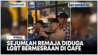 Viral Sejumlah Remaja Pria Bermesraan di Kafe Wow Pancoran Ini Kata Camat