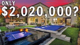 INSIDE A $2020000 MODERN MANSION  California LUXURY Home Tour  California Mansion Tour