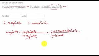 Convert grams to molecules