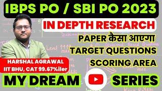 IBPS PO Mains SBI PO Mains 2023 QUANT Complete Master Plan  My Youtube Dream Series  Harshal Sir