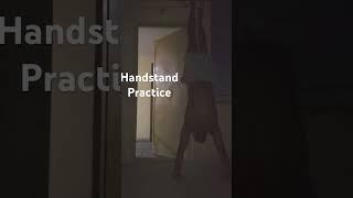 Handstand practice calisthenics #calisthenics #gym #viral #trending