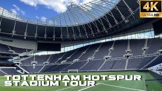 Stadium Tour of one of the Best Stadiums in the World  Exploring the Tottenham Hotspur Stadium 4K