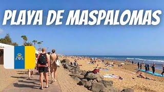 Playa de Maspalomas beach walk  Maspalomas  Gran Canaria  February 2022