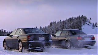 BMW 7 Series E65 - Ice Testing Of Stability Control Systems